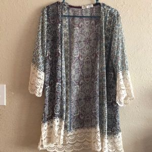 a cardigan to wear with anything including bikinis